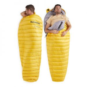  NatureHike Goose Down Mummy Sleeping Bag Ultralight For Camping Backpack Bags