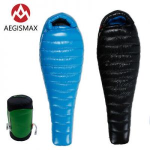  AEGISMAX G Outdoor Camping Ultralight White Goose Down Mummy Sleeping Bag
